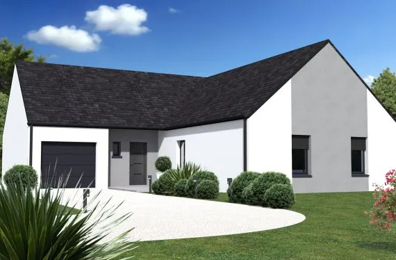 Projet de construction d'une maison 88.34 m² avec terrain à THOUARS (79)